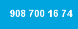 908 700 16 74